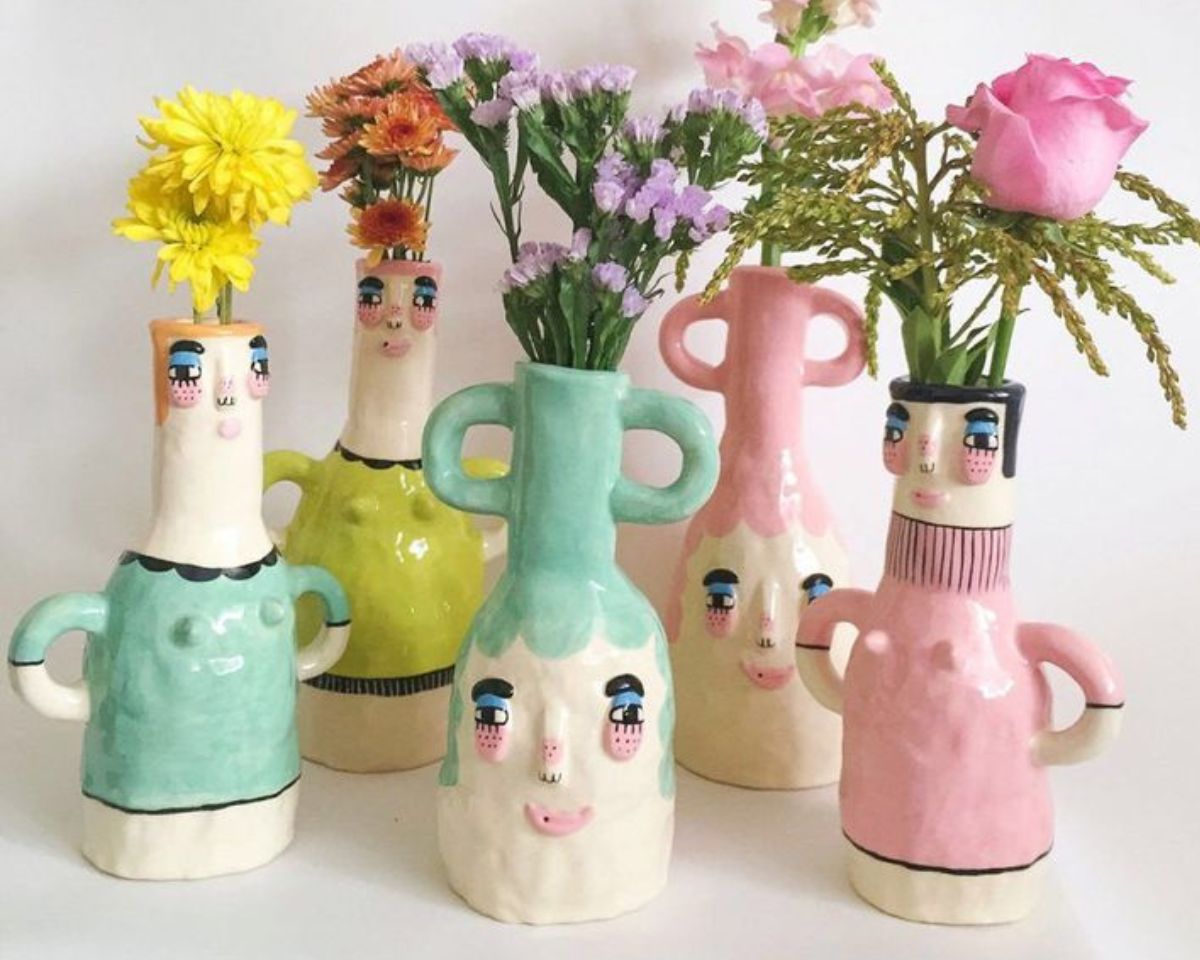 Crea Floreros Molones + Caña