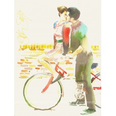 Beso en bici